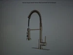 Proox Single Handle Kitchen Faucet With Pull Out Sprayer-brushed Gold-new. Fixed Price $74.00.