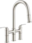 Gerber D434437 Kinzie 1.75 Gpm Widespread Bridge Pull Down - Stainless Steel. Fixed Price $643.30.