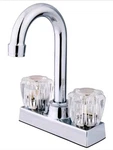 Kingston Brass #KB461 Supreme Collection 4" Centerset Bar/faucet Chrome New!. Fixed Price $80.00.