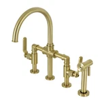 Kingston Brass KS233.KL Whitaker 1.8 Gpm Deck Mounted Bridge -. Fixed Price $646.72.