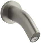 Kohler K-10044-BN Oblo Wall Mount Bath Spout In Vibrant Brushed Nickel. Fixed Price $199.99.