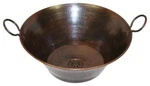 Simplycopper Large 16" Vintage Cazo Bathroom Vessel Sink With Daisy Drain. Fixed Price $239.95.