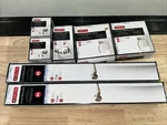 Delta Chamberlain 7 Piece Bathroom Accessory Kit Spotshield Brushed Nickel. Fixed Price $74.99.