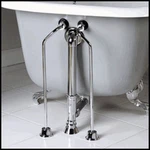 Plumbing Pair Water Supply Lines For Clawfoot Bath Tub On Legs Nice Quality. Fixed Price $39.96.