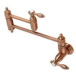 Kingston Brass KS310.TAL Tudor 3.8 Gpm Wall Mounted Double Handle - Copper. Fixed Price $461.47.