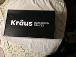 Kraus Single Lever Basin Bathroom Faucet 1201CH. Fixed Price $80.00.
