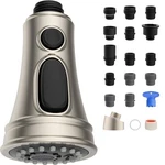 Hibbent Kitchen Faucet Head Replacement, Nsf/ansi/can 61 & Brushed Nickel. Fixed Price $23.44.