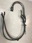 Used Delta Leland Pull-down Kitchen Faucet, Spot Shield Ss, Model 9178-SS-DST. Fixed Price $40.00.