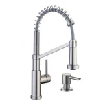 Glacier Bay Gage Single-handle Pull-down Kitchen Faucet W/turbospray Stainless. Fixed Price $124.20.