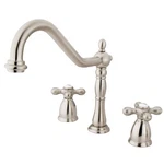 Kingston Brass KB179.AXLS Heritage 1.8 Gpm Widespread Kitchen - Nickel. Fixed Price $266.47.