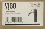 Vigo VG03028BN - Bathroom Sink Faucets Faucet. New Lever Black / Nickel Matte. Fixed Price $59.99.