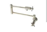 Kingston Brass KS4106DX Concord Pot Filler, 23.5 2.63 9.19, Polished Nickel. Fixed Price $172.00.