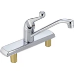 Delta 120LF Classic, Single Handle Kitchen Faucet, CHROME,8.00 X 10.50. Fixed Price $80.59.