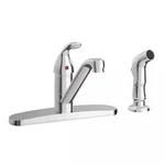 Proflo Standard Kitchen Faucet With Side Spray In Polished Chrome - PFXC4117CP. Fixed Price $59.95.