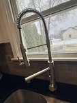 Kraus Artec Pro 1 Hole Pre-rinse Pull Down Dual Function With Pot Filler- Satin. Fixed Price $74.99.