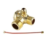Central Pneumatic Air Compressor Check Valve 3-PORT Brass 20MM/16MM/10MM-PARTSJE. Fixed Price $11.69.