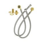 Krowne 21-445L E-z Install 30" Wall Mount Faucet Water Line Kit 3/8" Dia.. Fixed Price $87.52.