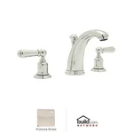 Rohl 106919 U.3760L-2 Perrin And Rowe Widespread Bathroom Faucet With Metal. Fixed Price $1162.93.