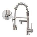 Aimadi Kitchen Faucet With Pull Down Sprayer - Commercial Single Handle High .... Fixed Price $195.39.