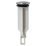 Kissler 58-1114 Drain Stopper, 1-1/2"D,PLASTIC,CHROME 23YV91. Fixed Price $5.91.