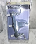 Danco Mobile Home Rv Bath Tub Shower Centerset Faucet, 8" Inch, 2-HANDLE, Chrome. Fixed Price $49.00.