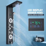 Akdy Stainless Steel Rainfall Waterfall Shower Panel Tower Massage Jet. Fixed Price $129.00.
