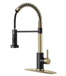 Forious Single Spring Handle Kitchen Faucet With Pull Down Function Sprayer. Fixed Price $49.99.