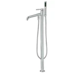 Cheviot Free-standing Filler Brass Chrome Lever Handle Bathtub Fauce. Fixed Price $626.25.