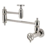 Kingston Brass KS310.CG Fuller 3.8 Gpm Wall Mounted Hole Pot - Nickel. Fixed Price $506.97.
