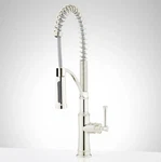 Signature Hardware 485306 Beasley 1.8 Gpm Single Hole Pre Rinse Pull Down. Fixed Price $375.00.