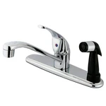 Kingston Brass KB5730 Chatham 1.8 Gpm Hole Kitchen Faucet - Chrome. Fixed Price $90.97.