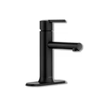 Moen Bathroom Faucet 4IN Arlys Matte Black 84770BL. Fixed Price $138.95.