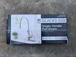 Glacier Bay Breese Pull-down Kitchen Faucet, Motion Sensor, Stainless Steel. Fixed Price $100.00.