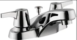 Glacier Bay Aragon 4 In. Centerset 2-HANDLE Low-arc Bathroom Faucet Chrome. Fixed Price $21.00.
