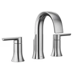 Moen TS6925 Doux Chrome Two-handle High Arc Bathroom Faucet. Fixed Price $129.99.
