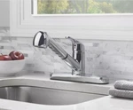 Mainstays Single Handle Kitchen Sink Faucet With Pull-out Sprayer&chrome Finish. Fixed Price $34.99.