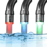 Led Faucet Lights Temperature Sensor 3 Color Changing Glow Shower. Fixed Price $23.62.