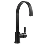 Eisen Home Coral 16" Swivel Solid Brass Matte Black Single Handle Kitchen Faucet. Fixed Price $49.95.