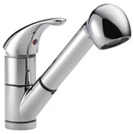 Peerless P18550LF Chrome Choice Single Handle Kitchen Pull-out Faucet. Fixed Price $79.98.