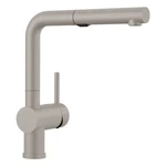 Blanco Linus 1.5-GPM Pull-out Dual Spray Kitchen Faucet Concrete Gray, 526375. Fixed Price $359.96.