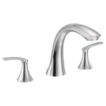 Moen T523 Roman Tub Faucet Handle Polished Chrome Residential 4.745 Lbs. Fixed Price $225.17.