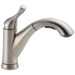 Delta Grant Pullout Kitchen Faucet Stainless-certified Refurbished. Fixed Price $99.59.