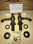 Nottingham Brass RS-262L-ORB-LEAD Free Basin Faucet Oil Rubbed Bronze Nib. Fixed Price $35.00.