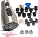 ECOKITCHEN5STARS Pull Down Faucet Spray Head Replacement & Aerator, Cec. Fixed Price $26.95.