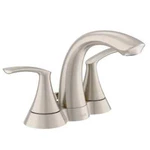 Moen Darcy 4 In. Centerset 2-HANDLE Bathroom Faucet. Fixed Price $99.99.