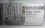 Glacier Bay Pull Down Kitchen Faucet Chrome 21-K153KCP-GB. Fixed Price $59.99.