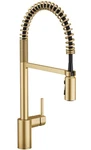 New Moen 5923BG Align One Handle Pulldown Kitchen Faucet - Brushed Gold. Fixed Price $479.95.