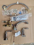 Pfister Iyla GT49-TR0C Widespread Bathroom Faucet Chrome. Fixed Price $95.00.