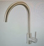 New Elegant Lighting FAK-307 Finn 1.8 Gpm Hole Kitchen Faucet Gold Finish. Fixed Price $42.41.