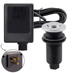 Kohler 35723-CP Chrome Garbage Disposal Air Switch Kit Open Box Missing Screws. Fixed Price $67.15.